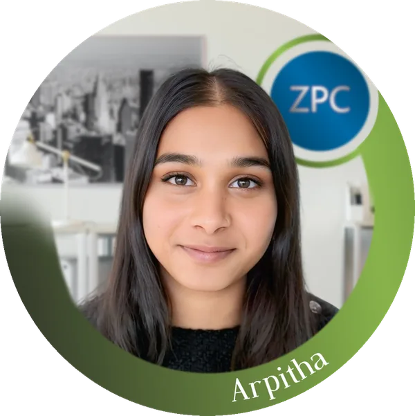 Arpitha, teamlid bij ZorgpuntConnect