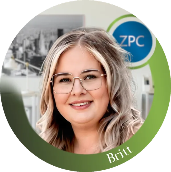 Britt, teamlid bij ZorgpuntConnect